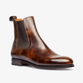 Men's Burnished Brown Chelsea Boots
